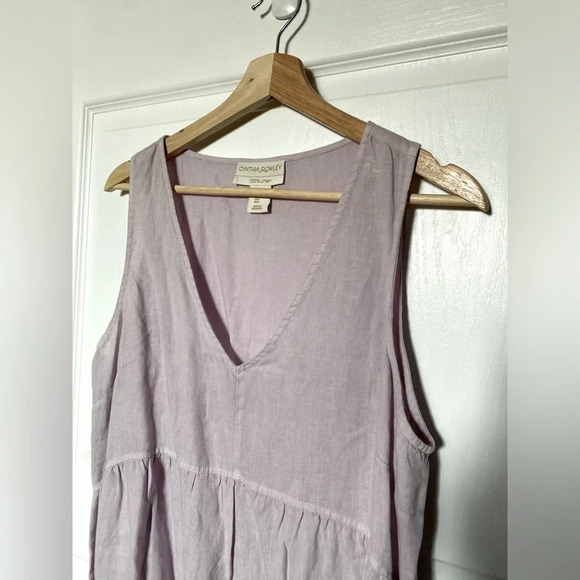 Cynthia Rowley Linen  Mini Dress - Picture 2 of 3